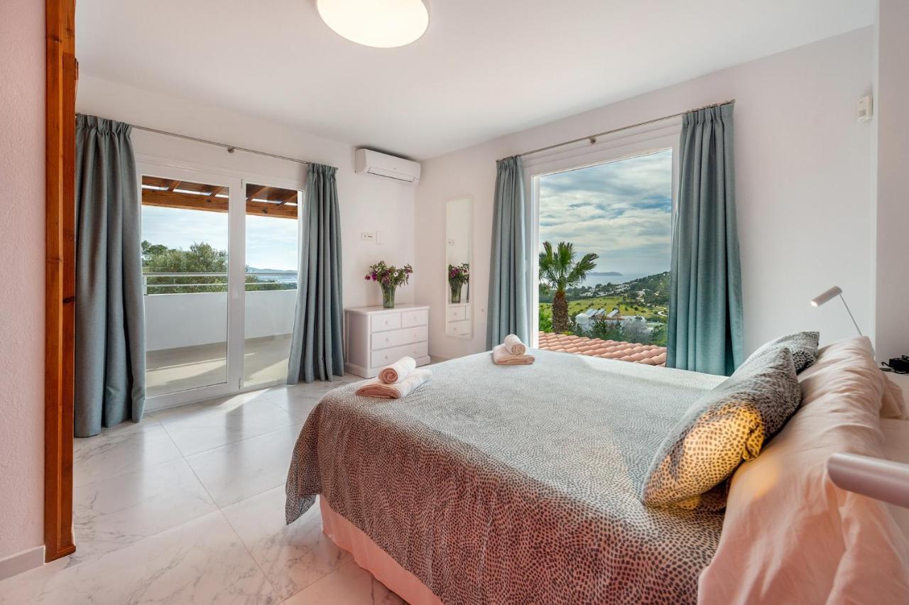 Villa Can Joan I - Fantastic Sunset Views And Family Friendly - سان أنطونيو المظهر الخارجي الصورة