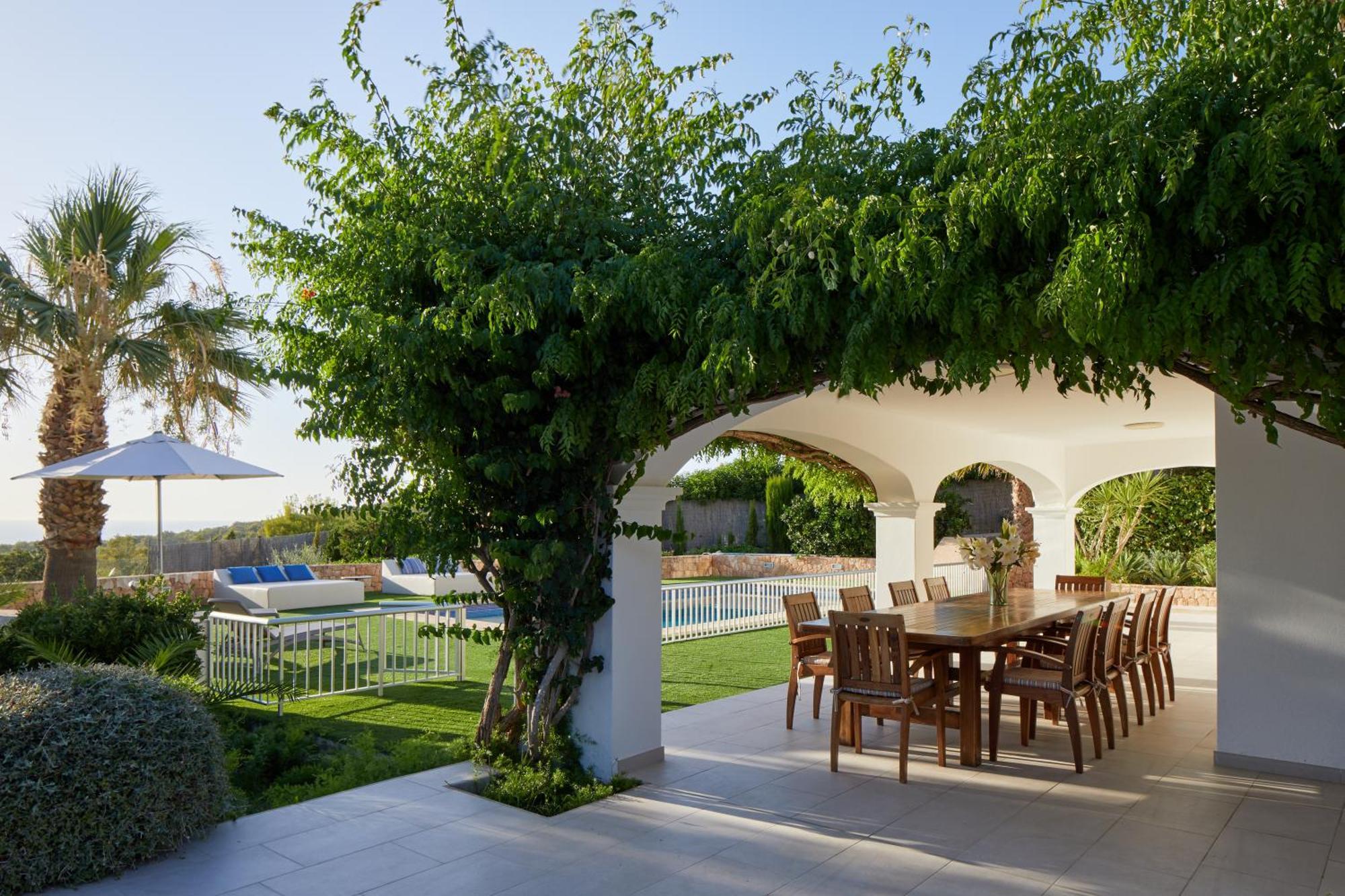 Villa Can Joan I - Fantastic Sunset Views And Family Friendly - سان أنطونيو المظهر الخارجي الصورة