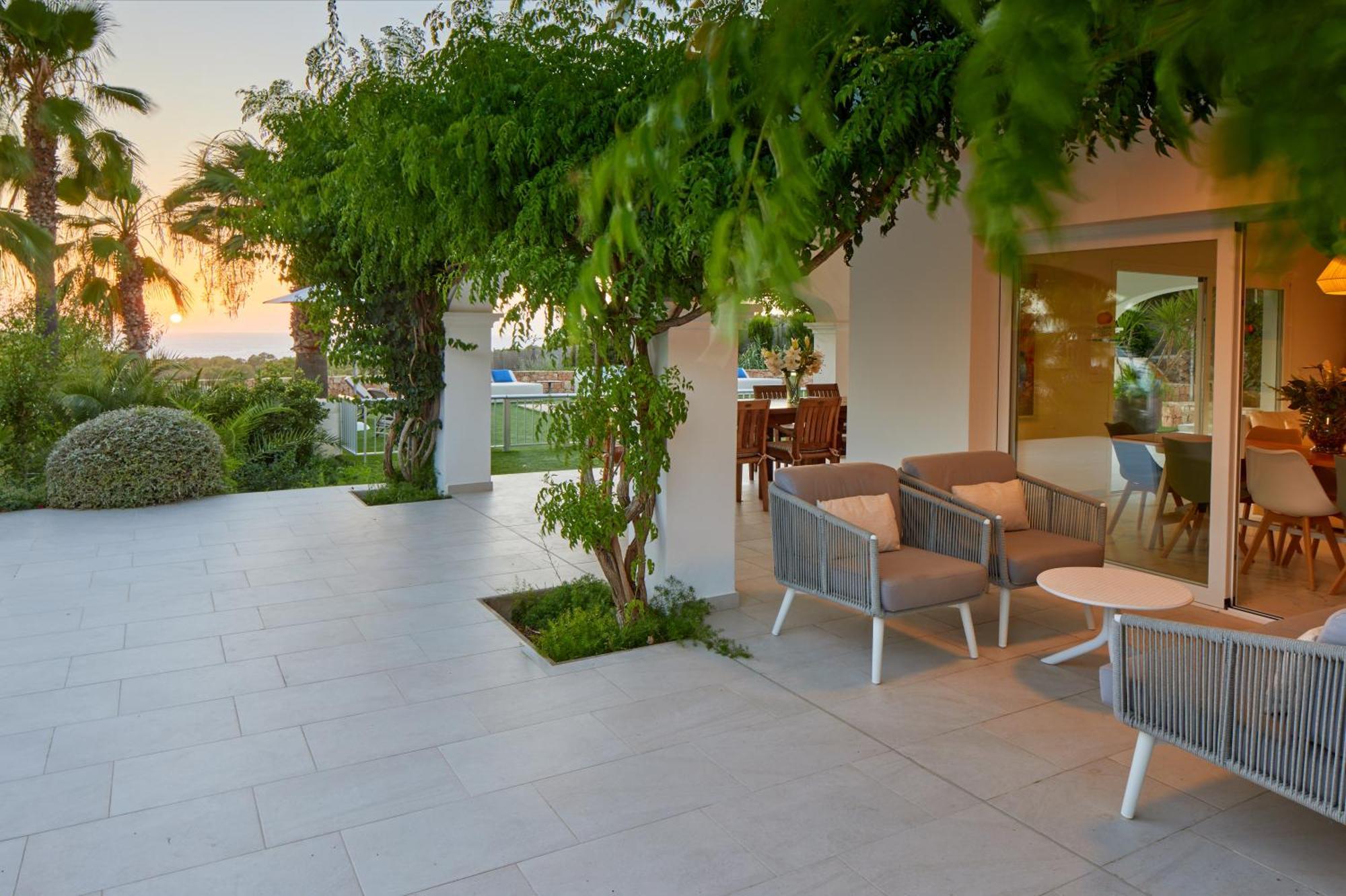 Villa Can Joan I - Fantastic Sunset Views And Family Friendly - سان أنطونيو المظهر الخارجي الصورة