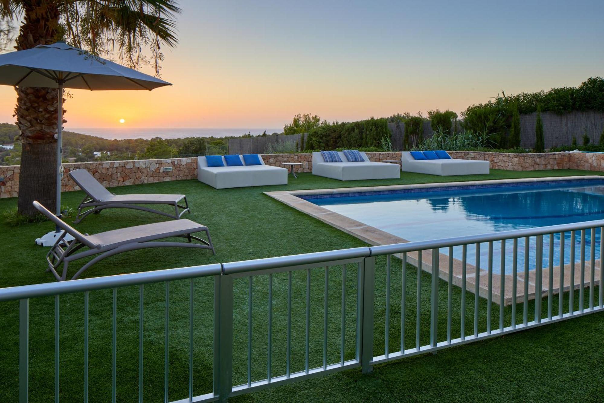 Villa Can Joan I - Fantastic Sunset Views And Family Friendly - سان أنطونيو المظهر الخارجي الصورة