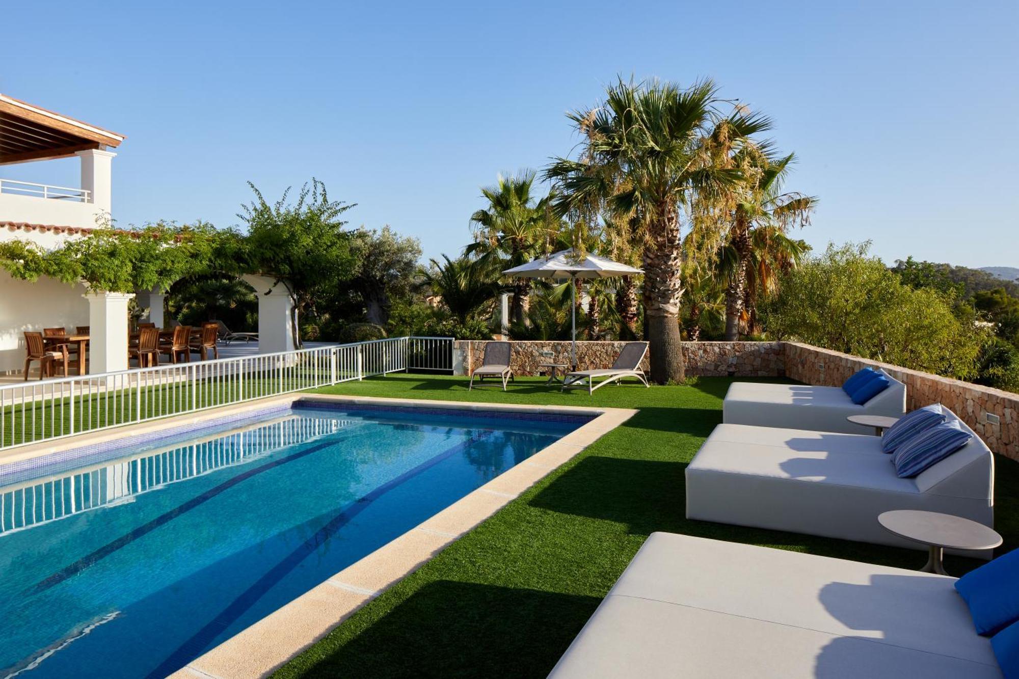 Villa Can Joan I - Fantastic Sunset Views And Family Friendly - سان أنطونيو المظهر الخارجي الصورة